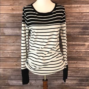 Calvin Klein high performance scoop neck long slee